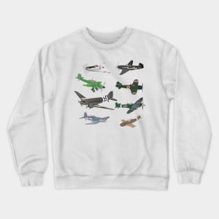 Multiple WW2 Airplanes Crewneck Sweatshirt